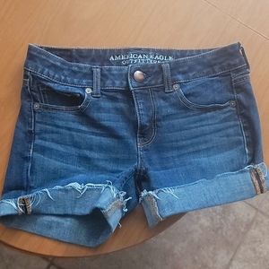 American eagle denim shorts